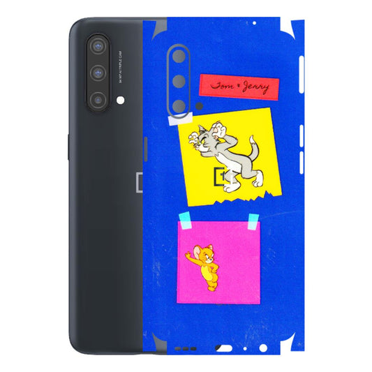 OnePlus Phone Skins (All Models) - Tom N Jerry Sticky Notes - 3D Embossed Finish - (L-88) OnePlus Nord CE 5 5G