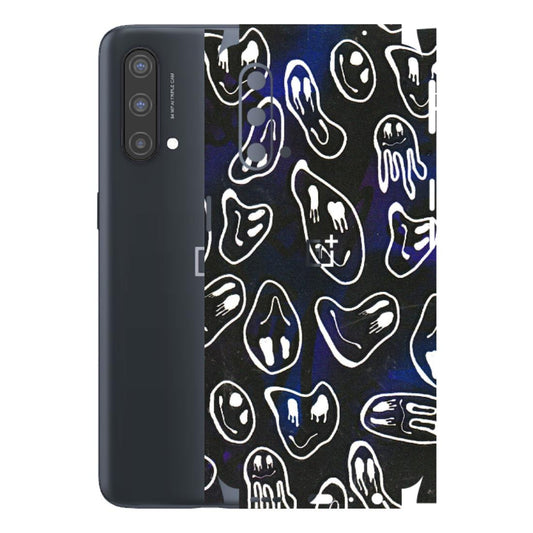 OnePlus Phone Skins (All Models) - Distorted Smileys - 3D Embossed Finish - (L-92) OnePlus Nord CE 5 5G