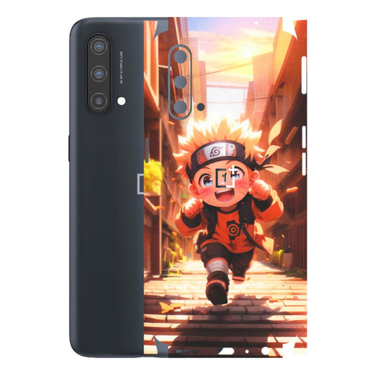 OnePlus Phone Skins (All Models) - Naruto Cute Toon Running - Matte Finish - (M-04) OnePlus Nord CE 5 5G