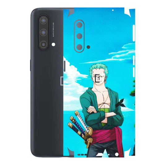 OnePlus Phone Skins (All Models) - Cool Swordman Zoro Anime - Matte Finish - (M-143) OnePlus Nord CE 5 5G