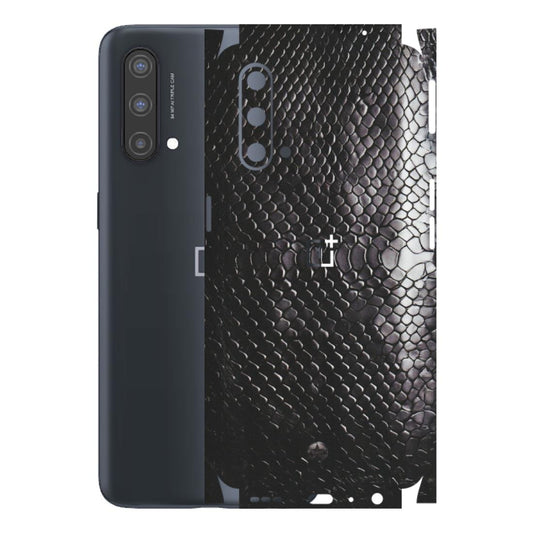 OnePlus Phone Skins (All Models) - Black Snack Leather - Matte Finish - (M-147) OnePlus Nord CE 5 5G
