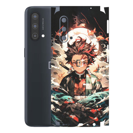 OnePlus Phone Skins (All Models) - Tanjiro Demon Slayer Anime - Matte Finish - (M-158) OnePlus Nord CE 5 5G