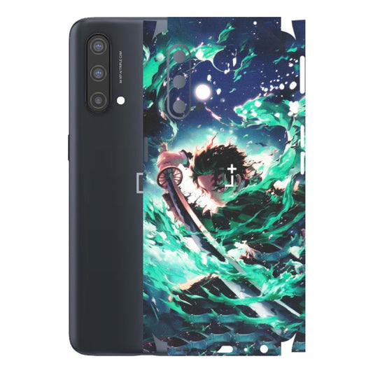 OnePlus Phone Skins (All Models) - Sword Fighter Anime - Matte Finish - (M-29) OnePlus Nord CE 5 5G