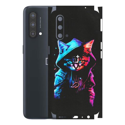 OnePlus Phone Skins (All Models) - Cyberpunk Cat - Matte Finish - (M-45) OnePlus Nord CE 5 5G