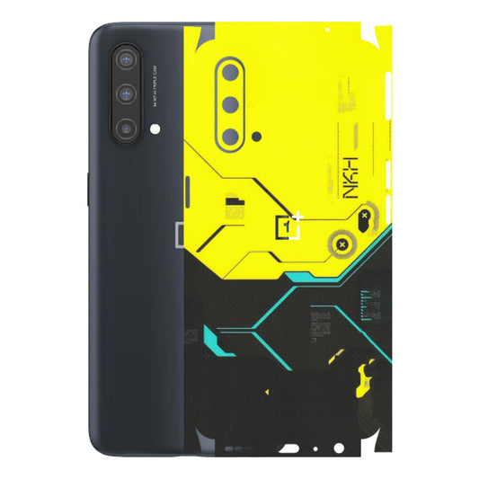 OnePlus Phone Skins (All Models) - Black Yellow Technica - Matte Finish - (M-53) OnePlus Nord CE 5 5G