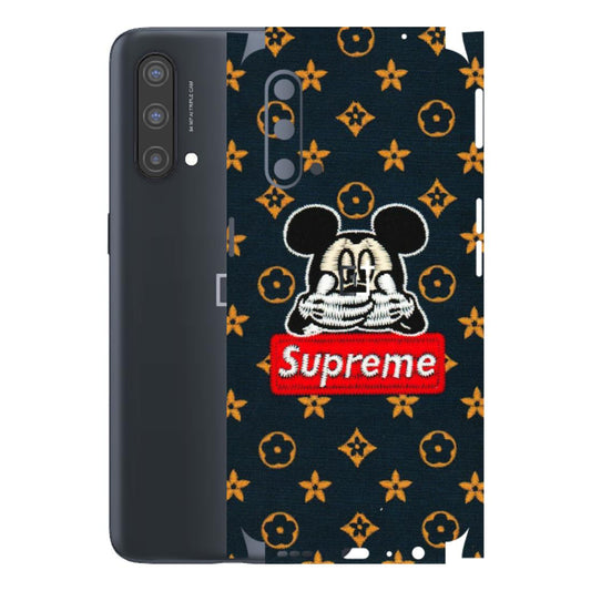 OnePlus Phone Skins (All Models) - Mickey Supreme - Matte Finish - (M-83) OnePlus Nord CE 5 5G