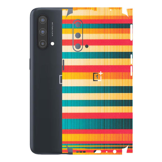 OnePlus Phone Skins (All Models) - Colourful Stripes Soothing Effect - Matte Finish - (M-86) OnePlus Nord CE 5 5G