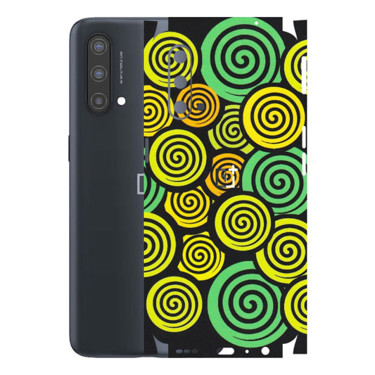 OnePlus Phone Skins (All Models) - Crazy Spiral - Matte Finish - (M-91) OnePlus Nord CE 5 5G