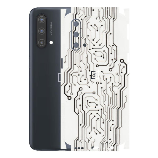 OnePlus Phone Skins (All Models) - Tech Circuits - Transparent Finish - (T-03) OnePlus Nord CE 5 5G