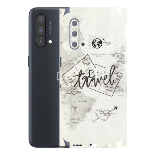 OnePlus Phone Skins (All Models) - Travel Ticket - Transparent Finish - (T-06) OnePlus Nord CE 5 5G