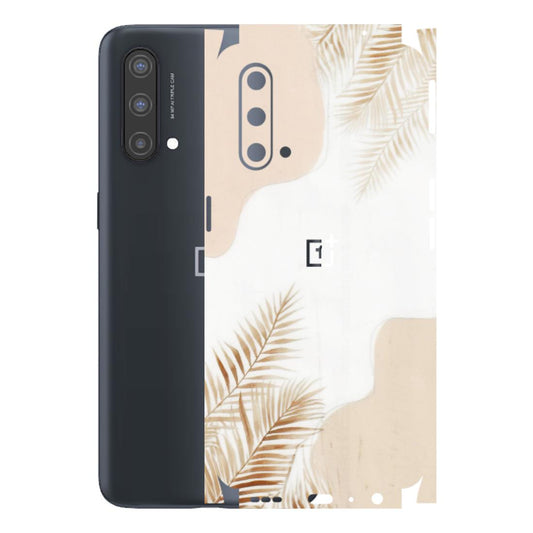 OnePlus Phone Skins (All Models) - Gold Petals Abstract - Transparent Finish - (T-08) OnePlus Nord CE 5 5G