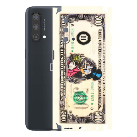 OnePlus Phone Skins (All Models) - Five Hundred Dollar Duck - Transparent Finish - (T-15) OnePlus Nord CE 5 5G