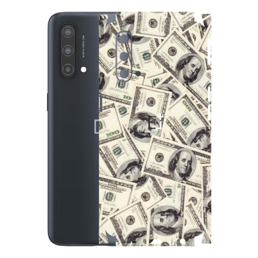 OnePlus Phone Skins (All Models) - Dollar Lover - Transparent Finish - (T-17) OnePlus Nord CE 5 5G