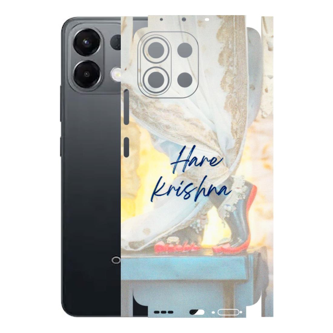 OPPO Phone Skins 2025 (All Models) - Hare Krishna - 3D Embossed Finish (L-03) Oppo K13 5G