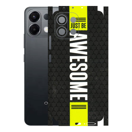 OPPO Phone Skins 2025 (All Models) - Just Be Awesome - 3D Embossed Finish (L-101) Oppo K13 5G