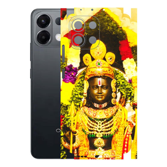 OPPO Phone Skins 2025 (All Models) - Ram Lalla Ayodhya - 3D Embossed Finish (L-103) Oppo K13 5G