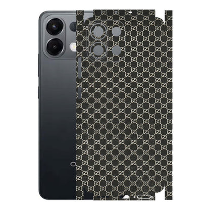OPPO Phone Skins 2025 (All Models) - Black G Print - 3D Embossed Finish (L-109) Oppo K13 5G