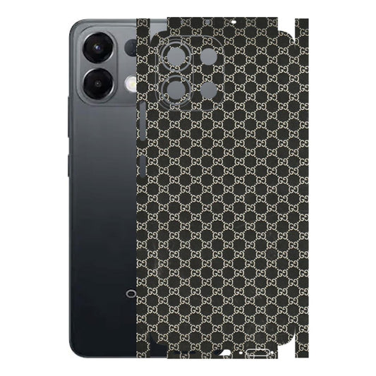 OPPO Phone Skins 2025 (All Models) - Black G Print - 3D Embossed Finish (L-109) Oppo K13 5G