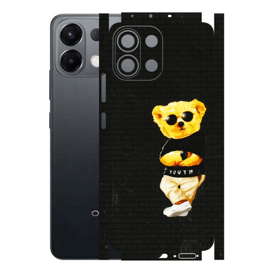 OPPO Phone Skins 2025 (All Models) - Classy Teddy Bear - 3D Embossed Finish (L-116) Oppo K13 5G