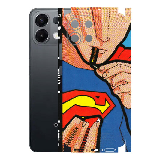 OPPO Phone Skins 2025 (All Models) - Superman Sutta - 3D Embossed Finish (L-130) Oppo K13 5G