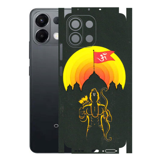 OPPO Phone Skins 2025 (All Models) - Lord Ram - 3D Embossed Finish (L-132) Oppo K13 5G
