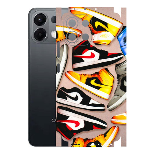OPPO Phone Skins 2025 (All Models) - Sneaker Lover - 3D Embossed Finish (L-135) Oppo K13 5G