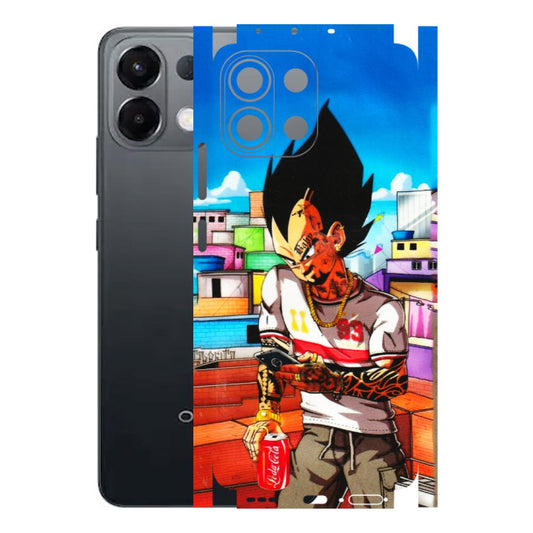 OPPO Phone Skins 2025 (All Models) - Vegeta - 3D Embossed Finish (L-136) Oppo K13 5G