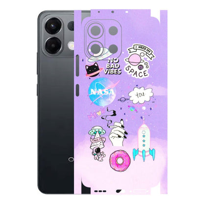 OPPO Phone Skins 2025 (All Models) - I Need My Nasa Skin - 3D Embossed Finish (L-149) Oppo K13 5G