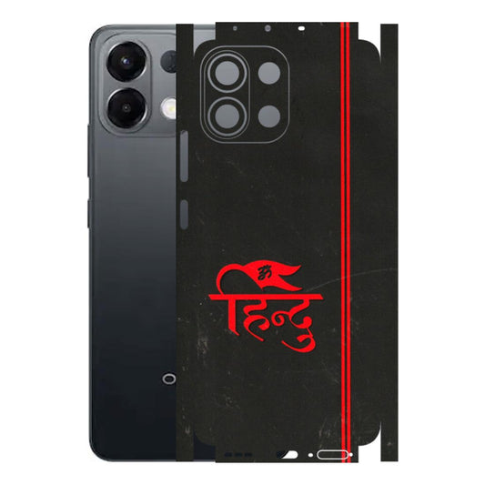 OPPO Phone Skins 2025 (All Models) - Hindu Black - 3D Embossed Finish (L-153) Oppo K13 5G
