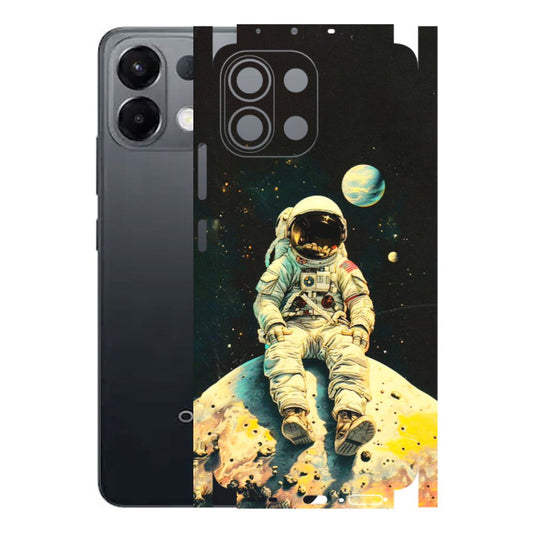 OPPO Phone Skins 2025 (All Models) - Astronaut in Space - 3D Embossed Finish (L-16) Oppo K13 5G