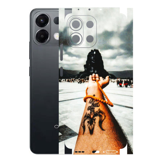 OPPO Phone Skins 2025 (All Models) - Jai Adiyogi Mahakaal - 3D Embossed Finish (L-164) Oppo K13 5G