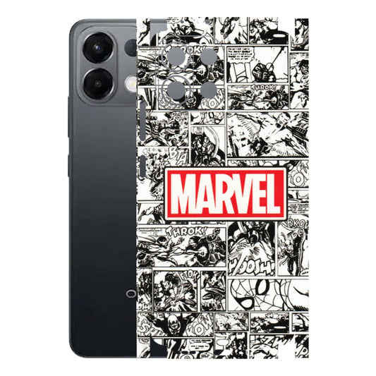 OPPO Phone Skins 2025 (All Models) - Marvel Comic - 3D Embossed Finish (L-171) Oppo K13 5G