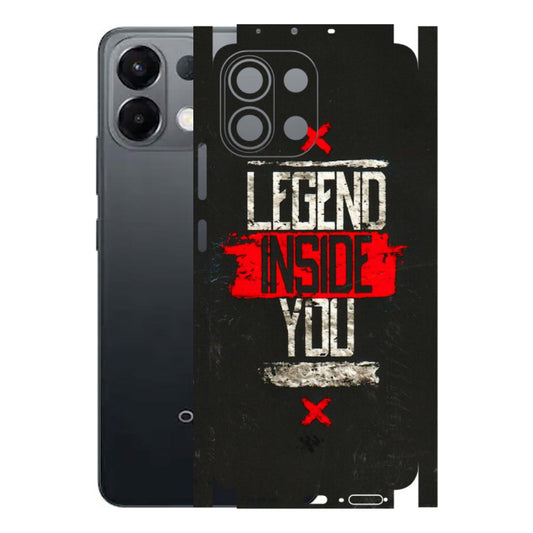 OPPO Phone Skins 2025 (All Models) - Legend Inside You - 3D Embossed Finish (L-186) Oppo K13 5G