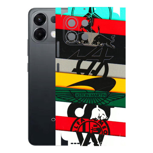 OPPO Phone Skins 2025 (All Models) - Multi Designer Brands 3D - 3D Embossed Finish (L-187) Oppo K13 5G