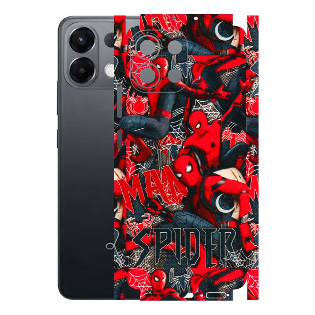 OPPO Phone Skins 2025 (All Models) - SpiderMan Cool - 3D Embossed Finish (L-188) Oppo K13 5G