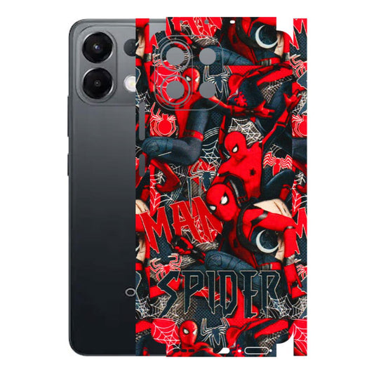 OPPO Phone Skins 2025 (All Models) - SpiderMan Cool - 3D Embossed Finish (L-188) Oppo K13 5G