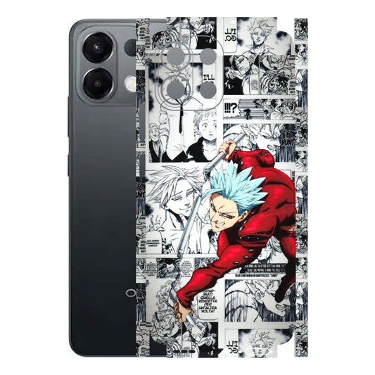 OPPO Phone Skins 2025 (All Models) - Anime Comic - 3D Embossed Finish (L-192) Oppo K13 5G