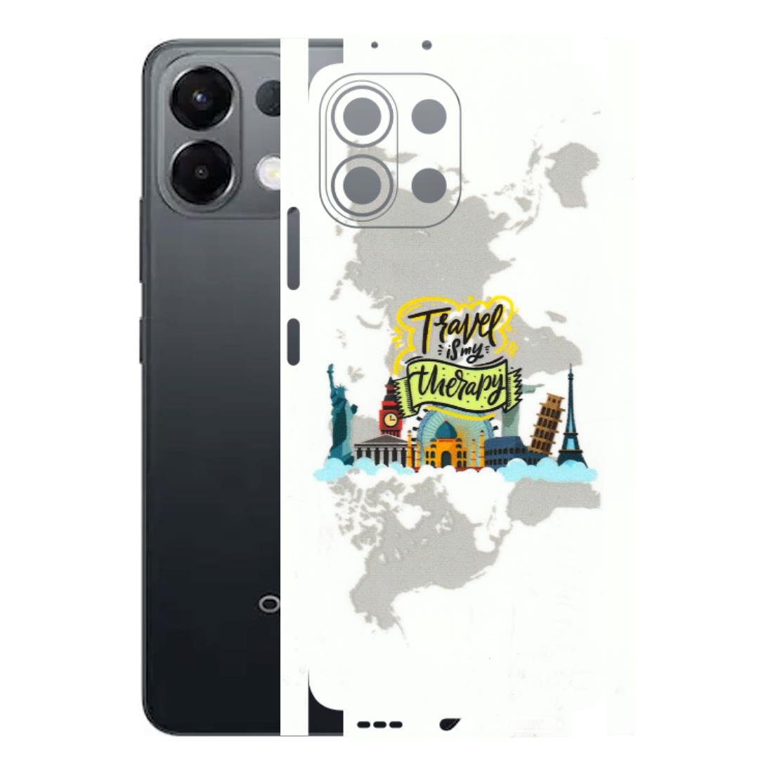 OPPO Phone Skins 2025 (All Models) - Travel Therapy - 3D Embossed Finish (L-199) Oppo K13 5G