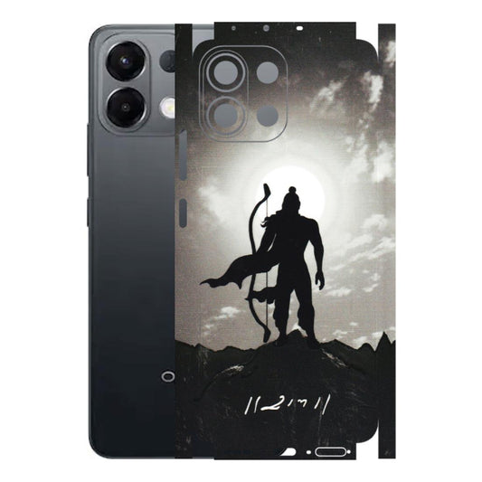 OPPO Phone Skins 2025 (All Models) - Jai Siya Ram - 3D Embossed Finish (L-200) Oppo K13 5G