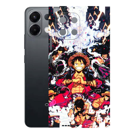 OPPO Phone Skins 2025 (All Models) - Luffy Anime Character - 3D Embossed Finish (L-203) Oppo K13 5G