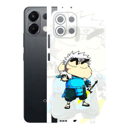 OPPO Phone Skins 2025 (All Models) - Angry Young Shinchan - 3D Embossed Finish (L-226) Oppo K13 5G