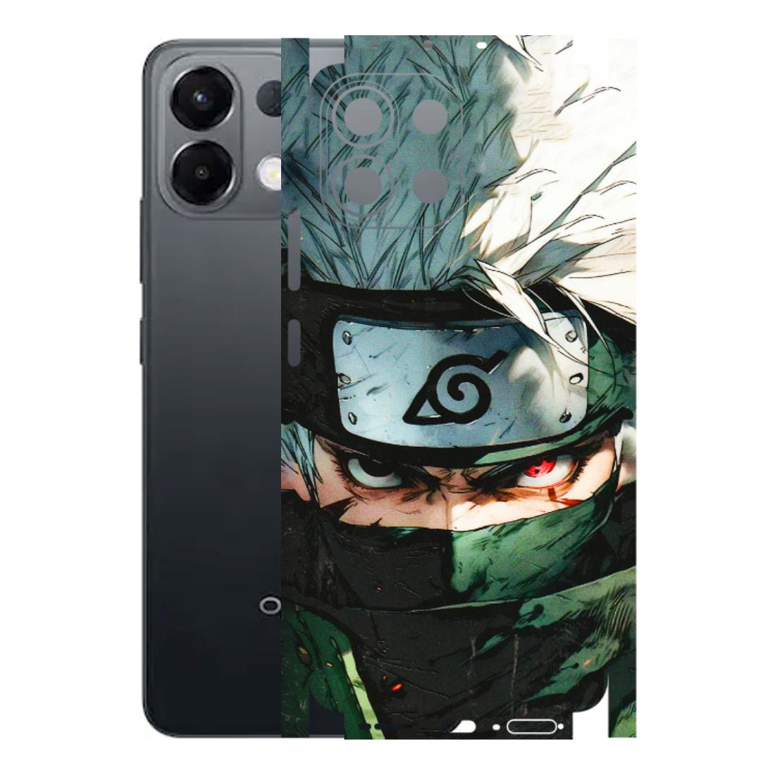 OPPO Phone Skins 2025 (All Models) - Kakashi Red Eye Focus - 3D Embossed Finish (L-227) Oppo K13 5G