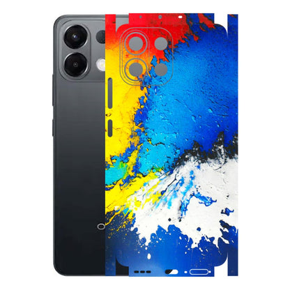 OPPO Phone Skins 2025 (All Models) - Acrylic Paint Spill - 3D Embossed Finish (L-229) Oppo K13 5G