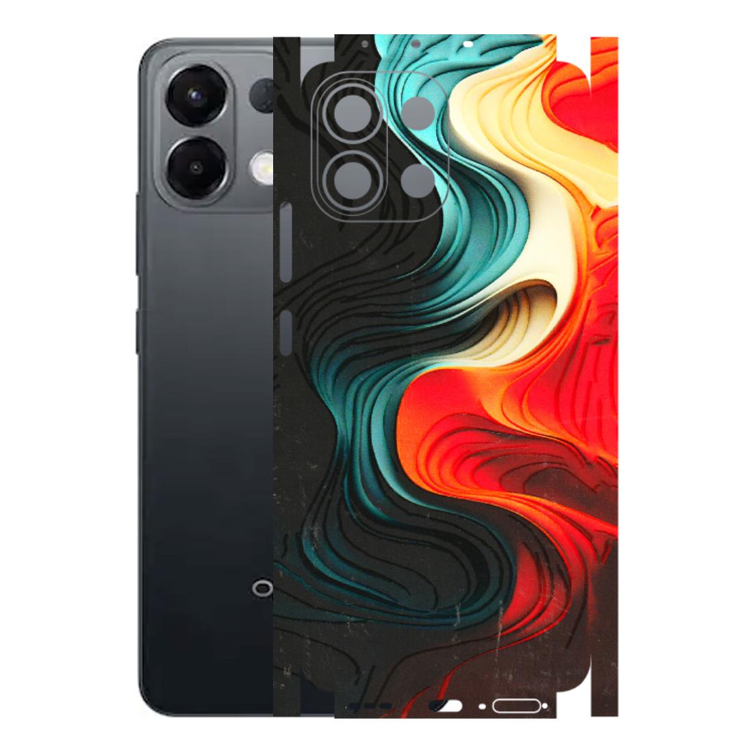 OPPO Phone Skins 2025 (All Models) - The Silky Swirl - 3D Embossed Finish (L-240) Oppo K13 5G