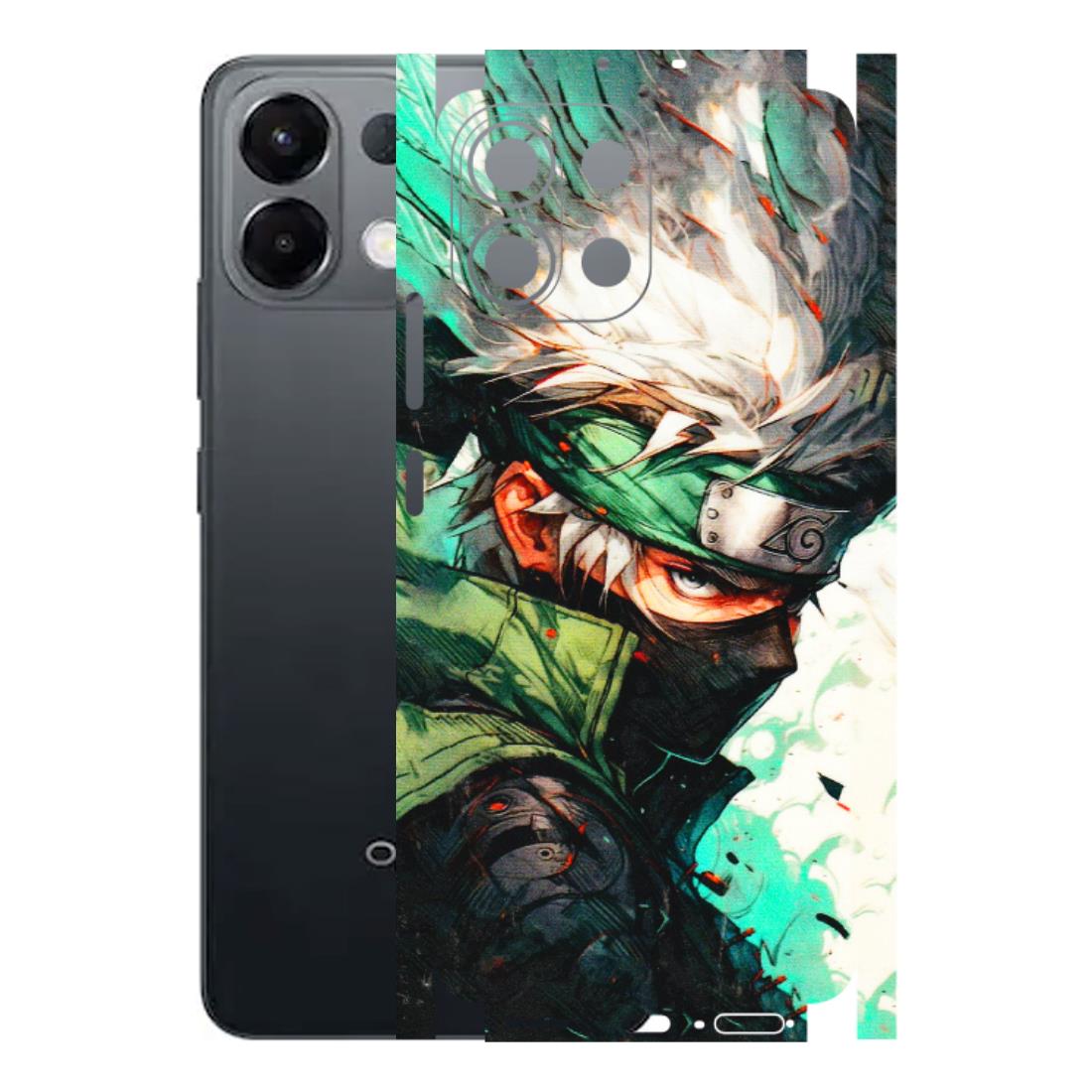OPPO Phone Skins 2025 (All Models) - Kakashi Side Profile - 3D Embossed Finish (L-249) Oppo K13 5G