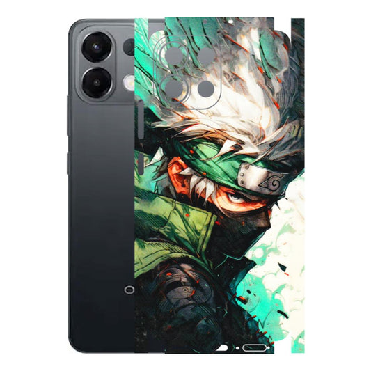 OPPO Phone Skins 2025 (All Models) - Kakashi Side Profile - 3D Embossed Finish (L-249) Oppo K13 5G