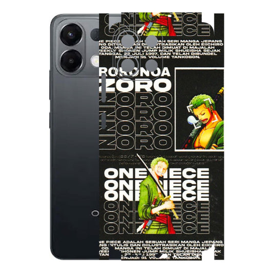 OPPO Phone Skins 2025 (All Models) - One Piece Zoro - 3D Embossed Finish (L-250) Oppo K13 5G