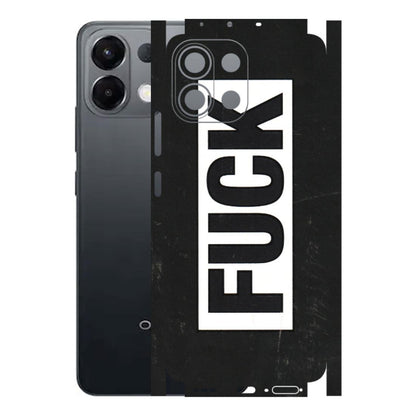 OPPO Phone Skins 2025 (All Models) - The F Word - 3D Embossed Finish (L-255) Oppo K13 5G