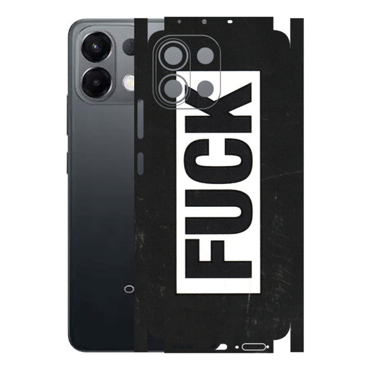 OPPO Phone Skins 2025 (All Models) - The F Word - 3D Embossed Finish (L-255) Oppo K13 5G