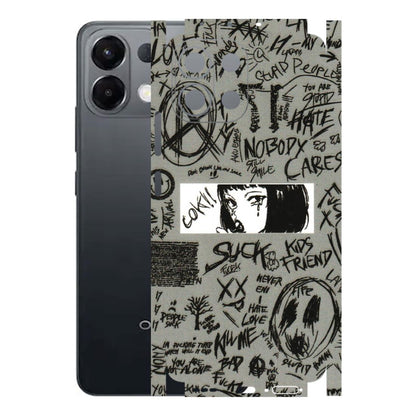 OPPO Phone Skins 2025 (All Models) - Never Have Love Anime - 3D Embossed Finish (L-260) Oppo K13 5G